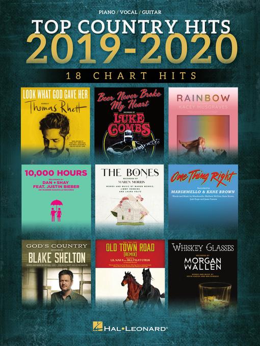 Title details for Top Country Hits of 2019-2020 Songbook by Hal Leonard Corp. - Available